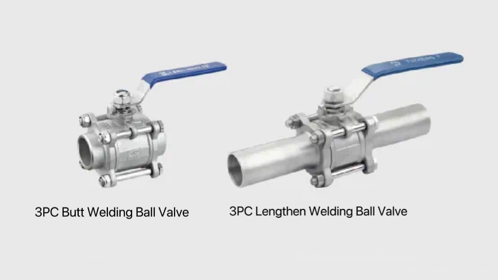 3PC Butt Weld Ball Valve