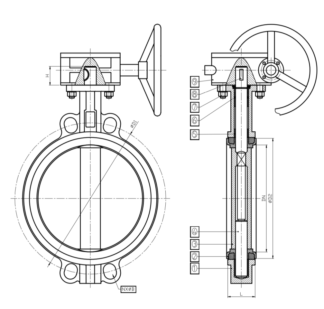 Butterfly valve